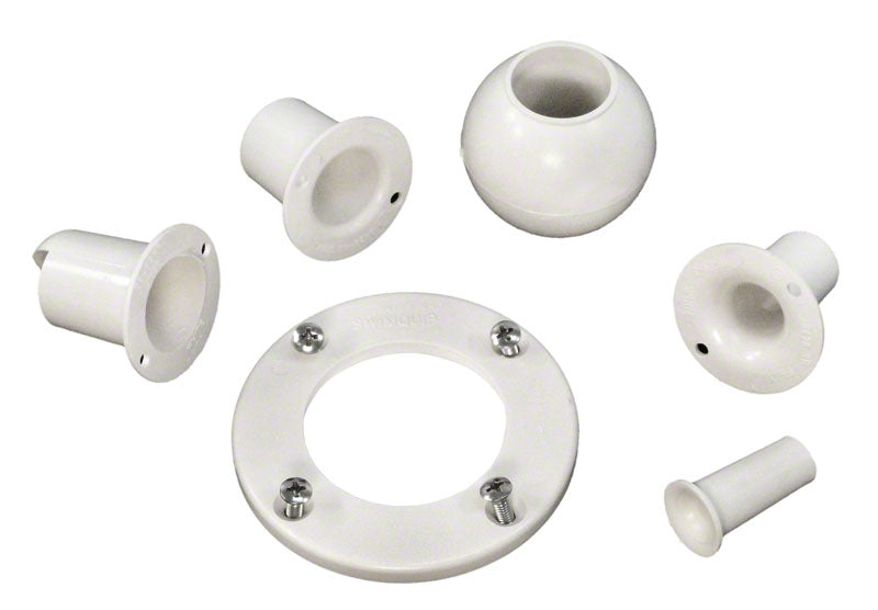 Inlet Eyeball Kit 1-1/4 Inch Inlet - White