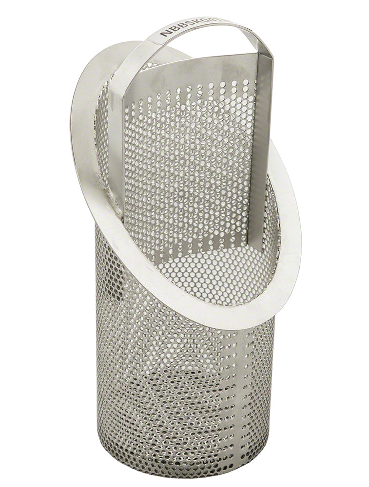 Guardian 5-8 Inch Stainless Steel Strainer Basket with 5/32 Inch Perforation