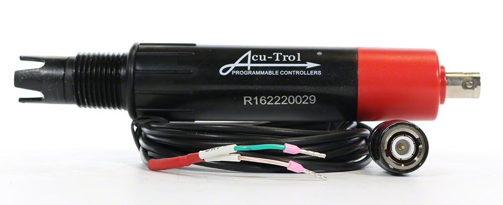 Acu-Trol ORP Red Sensor with BNC to Wire - 10 Foot Cable