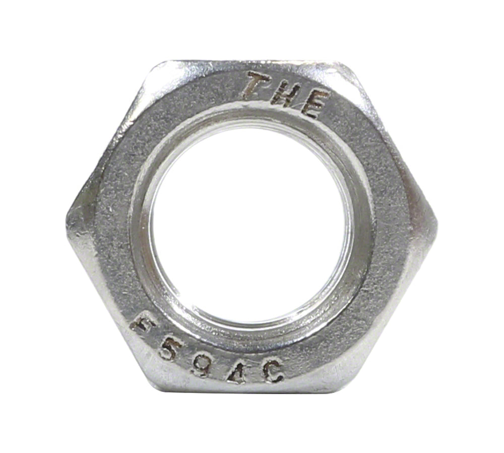1/2 Inch Hex Nut - Stainless Steel