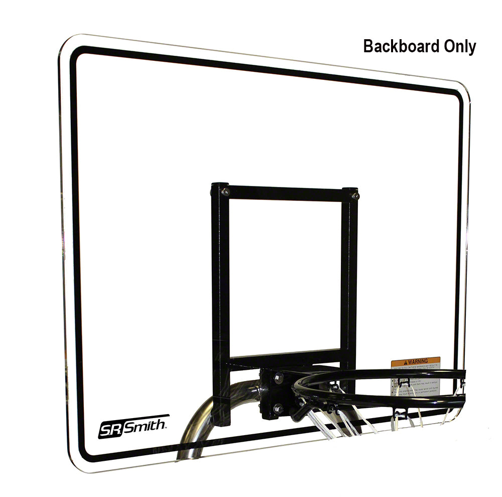 Clear Backboard for SR Smith Basketball Games SPG200