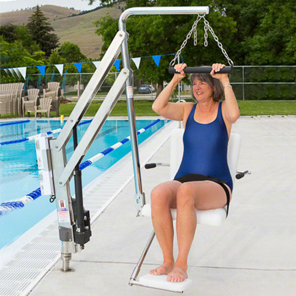 Traveler Long Reach Pool Lift - 350 Pound Capacity - No Anchor