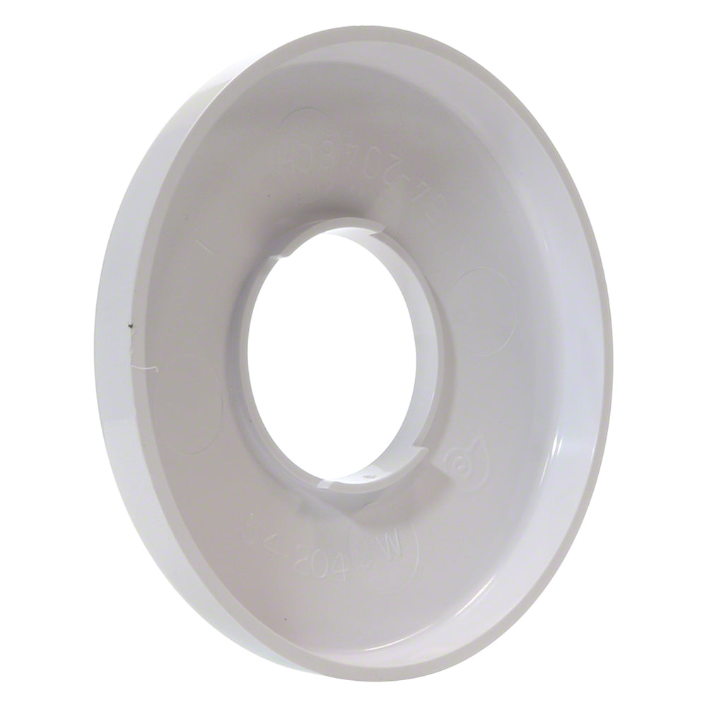 Plastic Escutcheon Plate 5 Inches - White