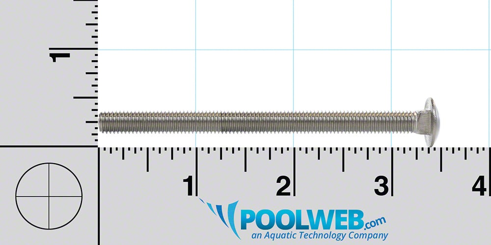 1/2 x 3-1/2 Inch Diving Board Bolt Stainless Steel