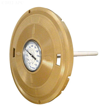 Bermuda Skimmer Lid With Thermometer - Almond