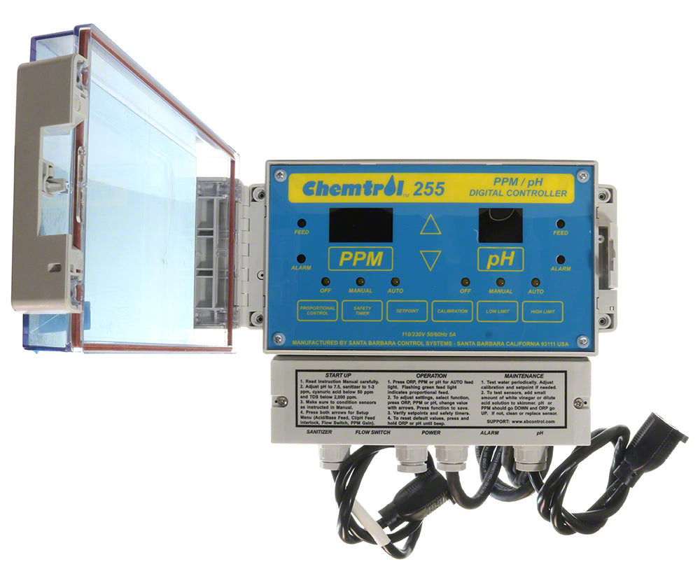 CH255 PPM/pH Digital Pool Controller Chemtrol