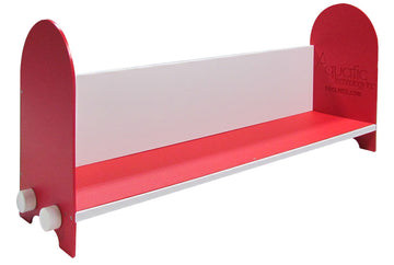 Large Red Kickboard Storage Rack - Wall Mountable - Holds 24-32 Kickboards