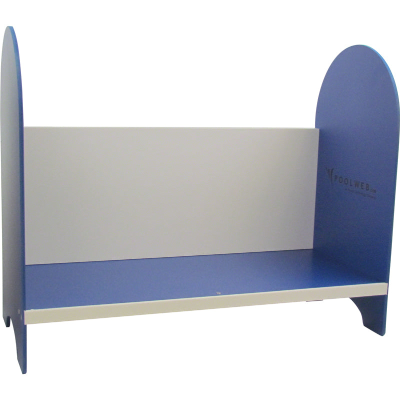 Small Blue Kickboard Storage Rack Holds 1218 Kickboards