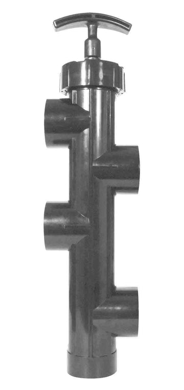 Pro Series Slide Valve 2 Inch Side Mount - 8 Inch Center (Without Unions)