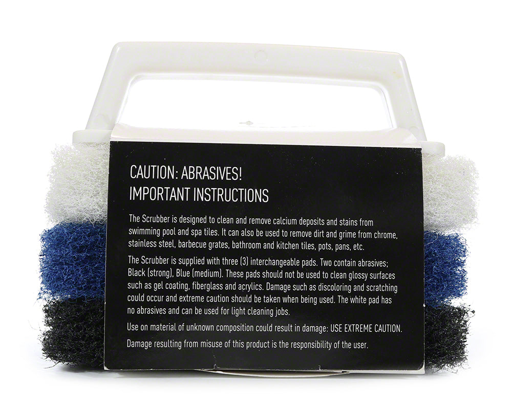 Pool Scrub Brush MultiPurpose Rainbow R111556