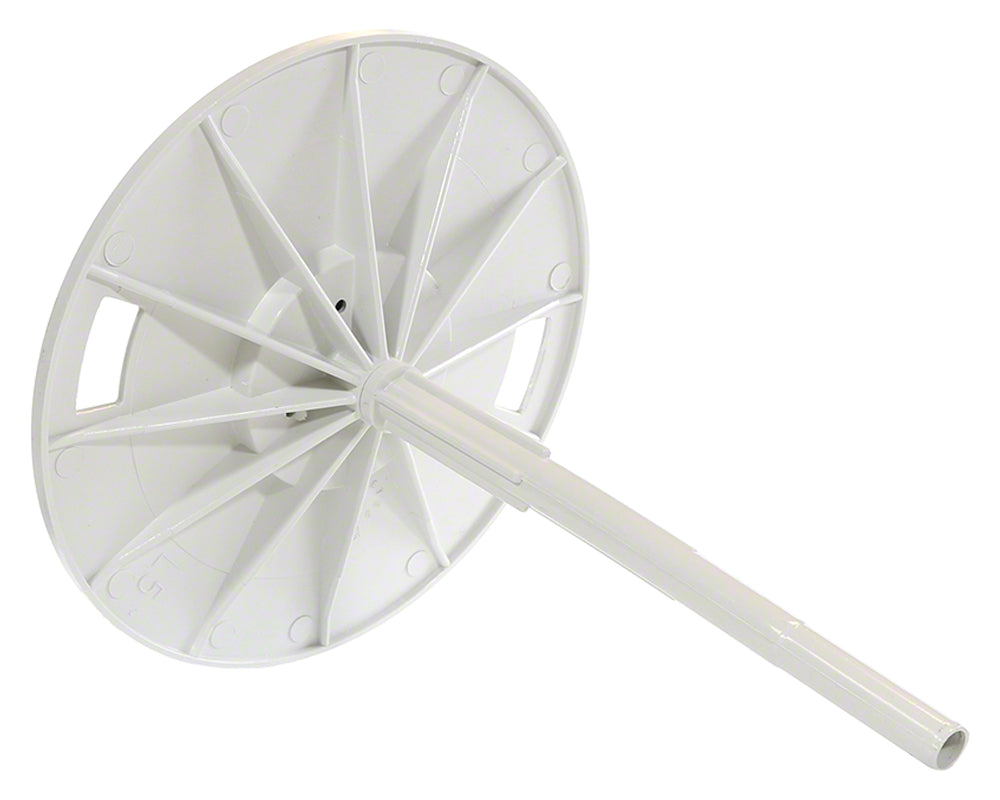 Skimmer Lid With Thermometer - 8-3/8 Inch Round - White