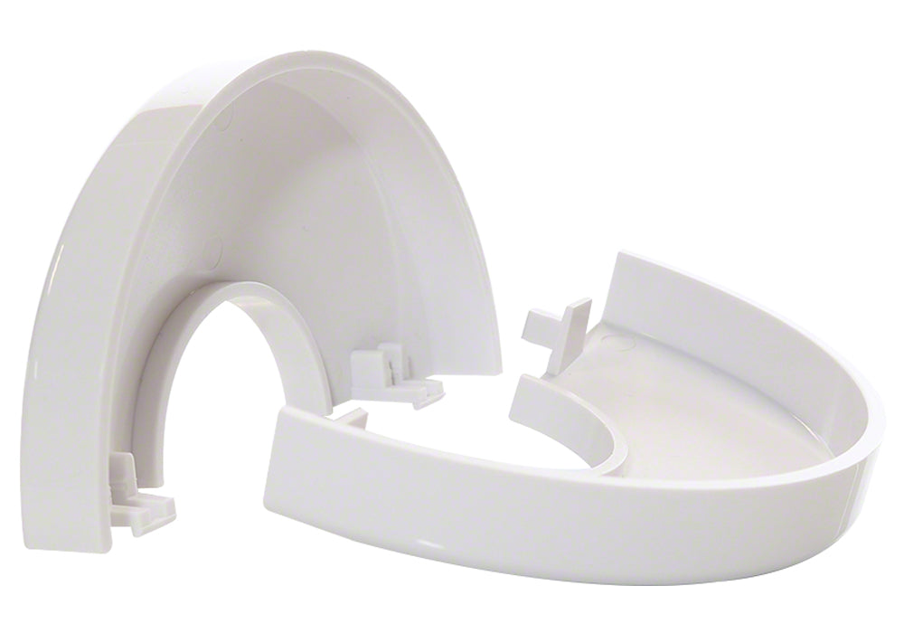 Snap-Tite Plastic Escutcheon - 1.90 Inch O.D. - White