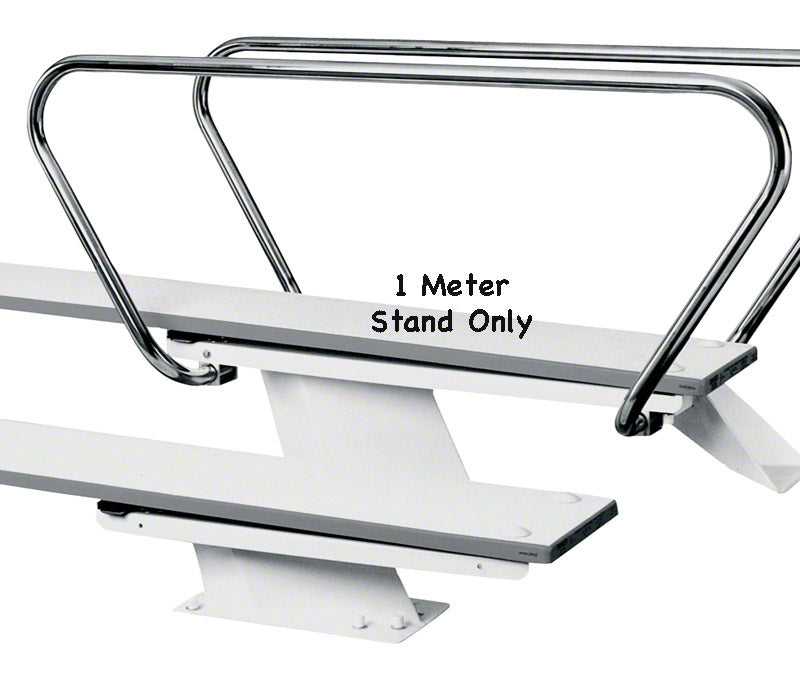 1 Meter Steel Diving Stand for 12' Board White SR Smith 70209522