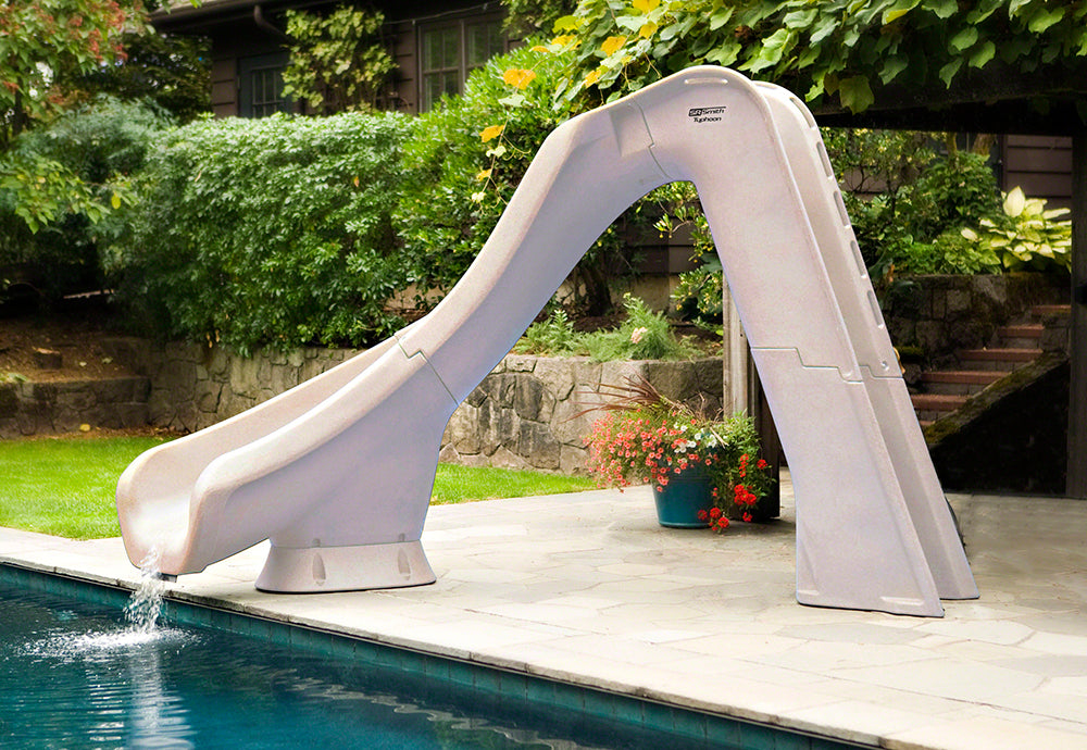 Typhoon Pool Water Slide Right Turn 6.5 Feet Sandstone SR Smith 67020958123
