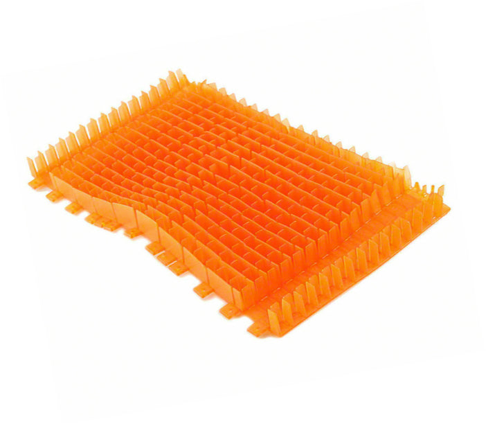 Wave 90 PVC Brush - Clear Orange - 2 Required