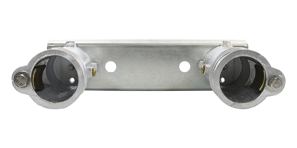 Aluminum Anchor Sockets 4 Inches - Two Set 8 Inches on Center With Pre-Mounted Anchor Bar