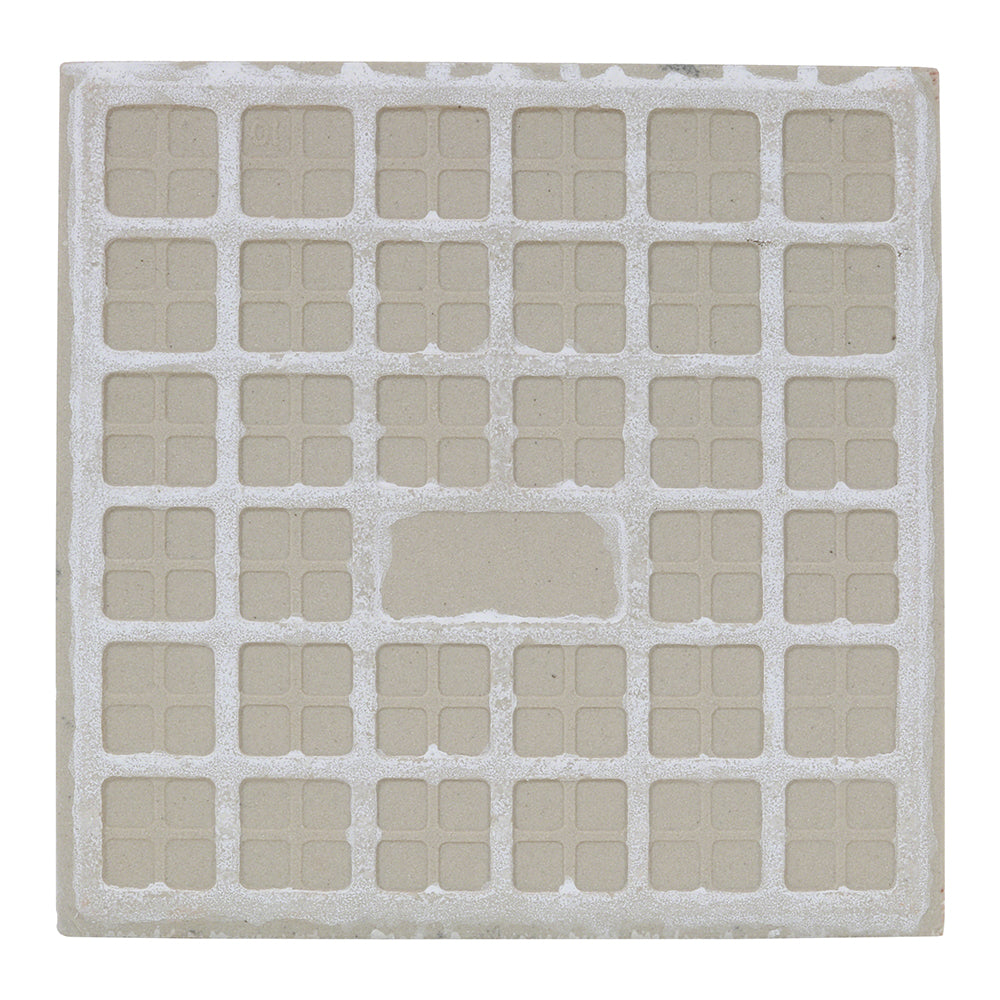 FEET Message Ceramic Skid Resistant Tile Depth Marker 6 Inch x 6 Inch with 4 Inch Lettering