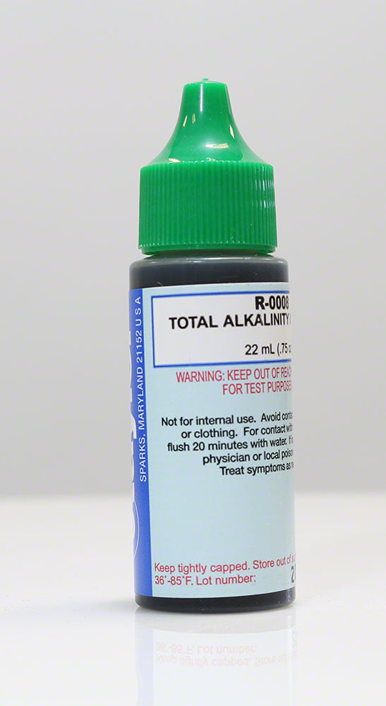 Taylor Total Alkalinity #8 - 3/4 Oz. Dropper Bottle - R-0008-A