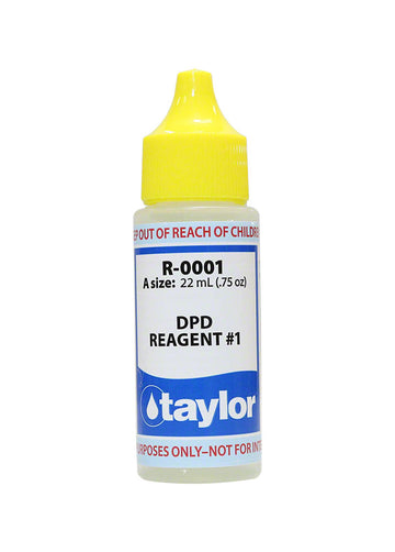 Taylor DPD #1 Reagent - 3/4 Oz. Dropper Bottle - R-0001-A
