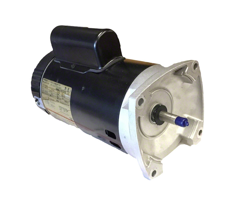 2 HP Pump Motor Square Flange - 2-Speed 208-230 Volts 60 Hz - Max-Rated