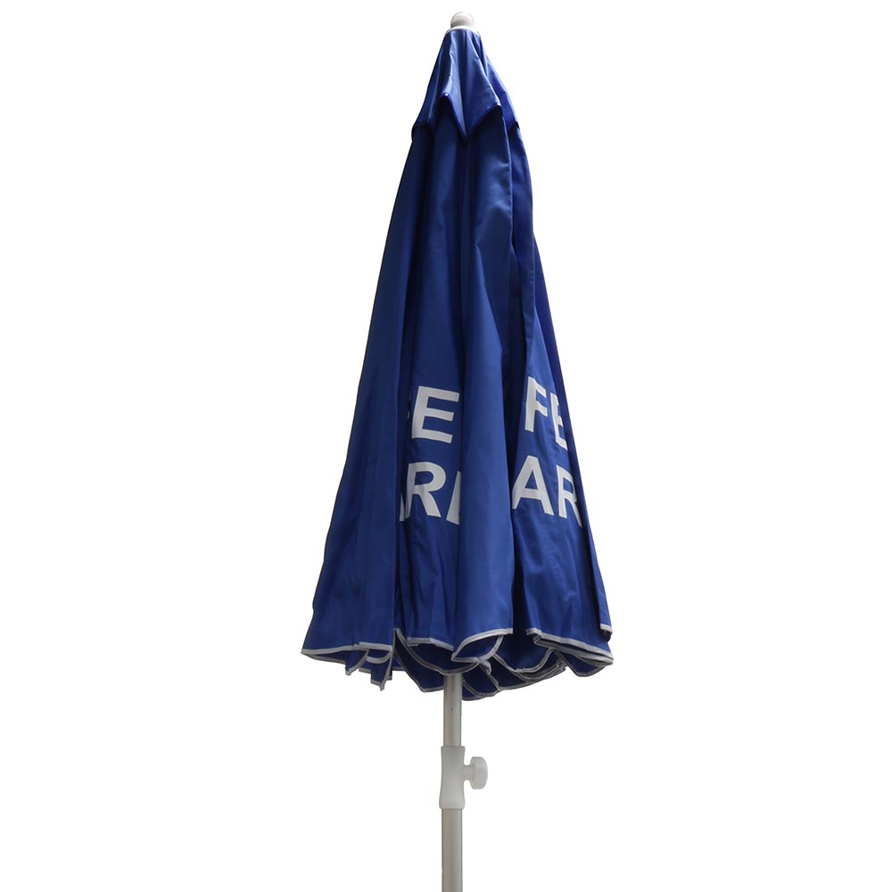 Lifeguard Umbrella With Tilt - Nylon - 6-1/2 Foot Diameter - Blue