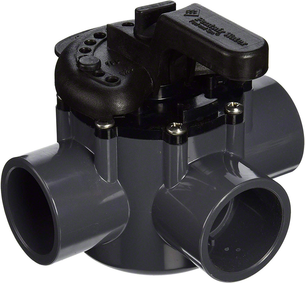 Pentair 3-Way Diverter Valve PVC - 1-1/2 Inch - 263037