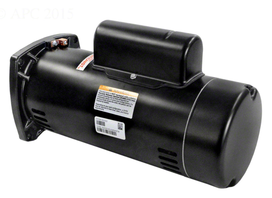 2 HP Pump Motor 48Y Frame - 1-Speed 1-Phase 230 Volts - Full-Rated