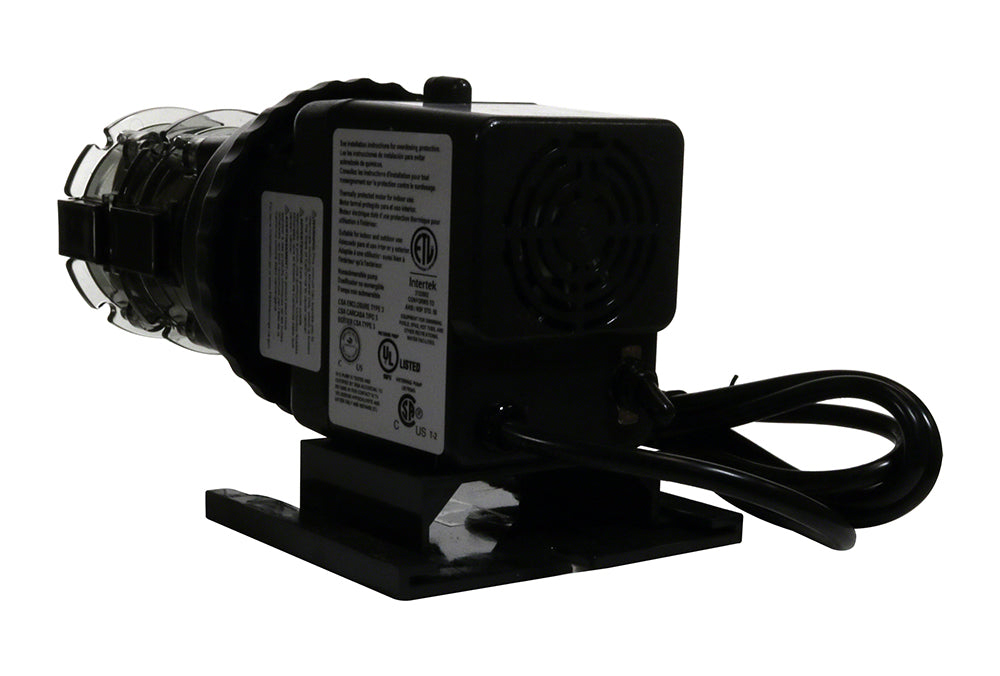 170DM5 Double Head Adjustable Flow Pump - 25 PSI 170 GPD 120 Volt - 1/4 Inch Standard Tubing