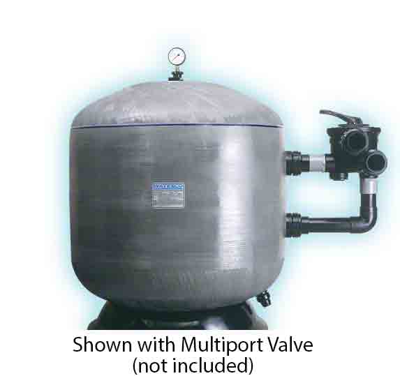 SM1200 48 Inch Micron Vertical Sand Filter - 3 Inch Connections