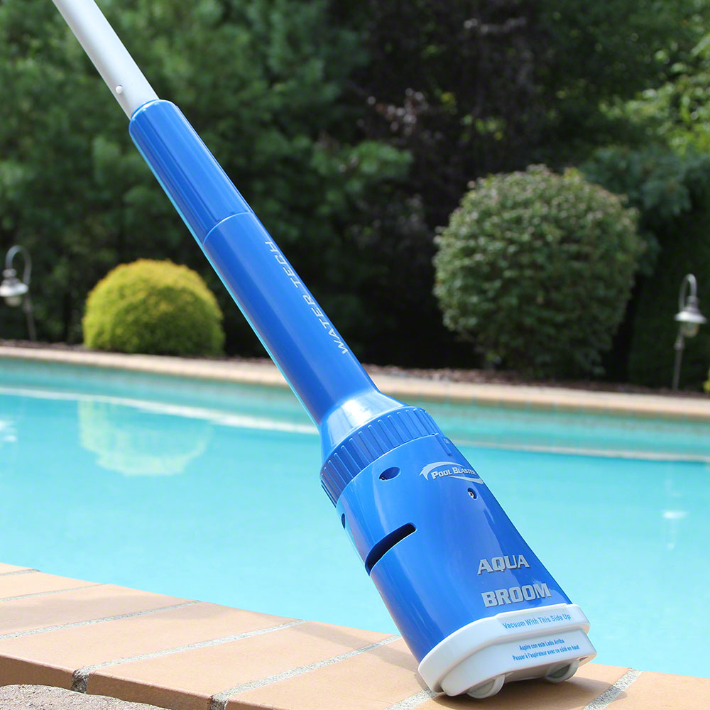 Pool Blaster Aqua Broom - Battery Powered Pool Vacuum Spot Cleaner
