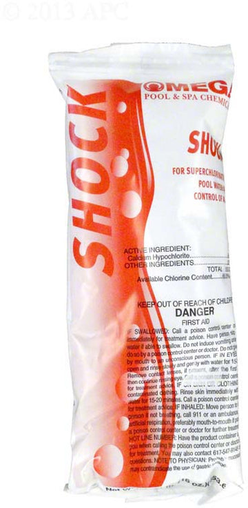 Shock 68% Calcium Hypochlorite - Case of 12 - 1 Lb. Bags