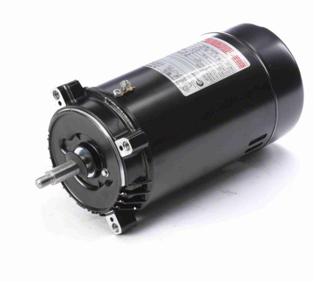3/4 HP Pump Motor 56J Frame Threaded Shaft - 1-Phase 115/230 Volts 60 Hz- Up-Rated
