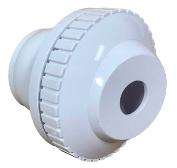 Directional Return Knock-In Fitting - 1-1/2 Inch Slip - 1/2 Inch Opening - White