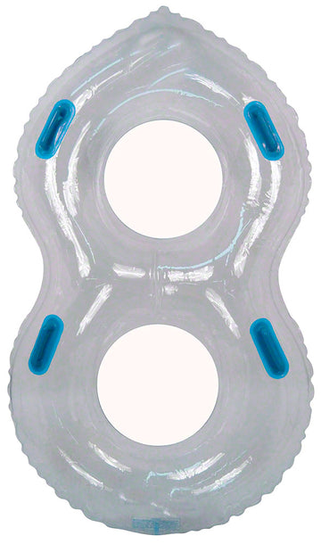 48 Inch Double Water Tube - Clear