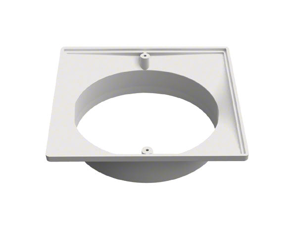 Adjustable Square Skimmer Collar - White