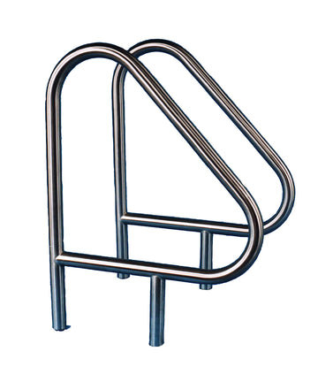Welded 26 Inch Figure 4 Pool Grab Rails - 1.90 x .109 Inches - Pair