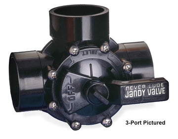 Never Lube 2-Port Positive Seal Diverter Valve - 2 to 2-1/2 Inch