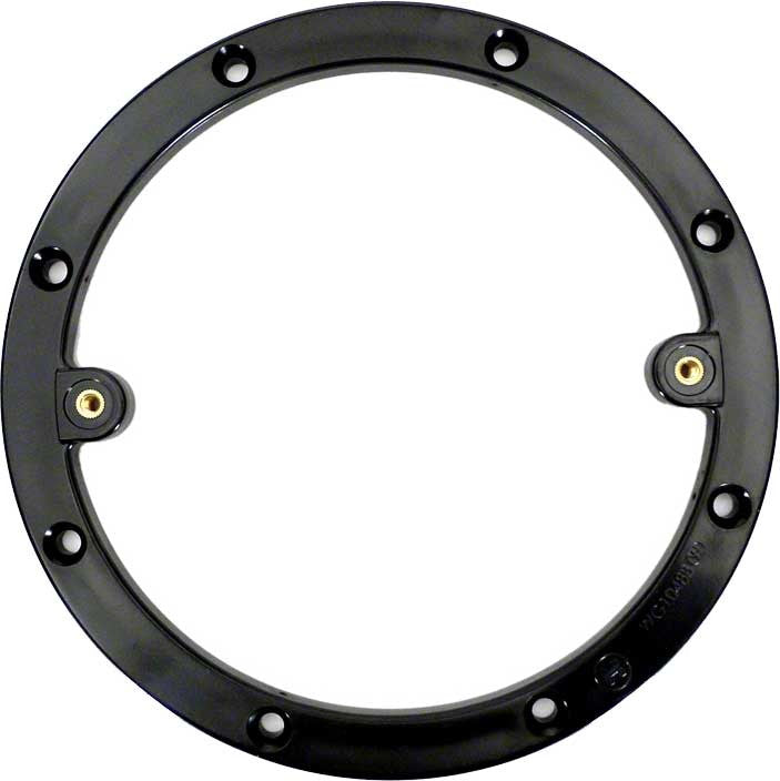 1048/1049 Vinyl Ring With Inserts - 7-7/8 Inch - Black