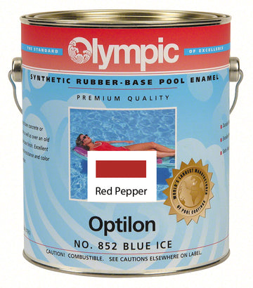 Optilon Pool Paint - One Quart - Red Pepper