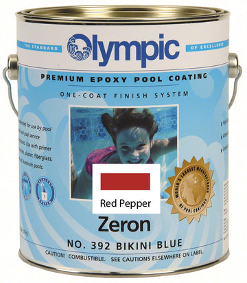 Zeron Pool Paint - One Gallon - Red Pepper