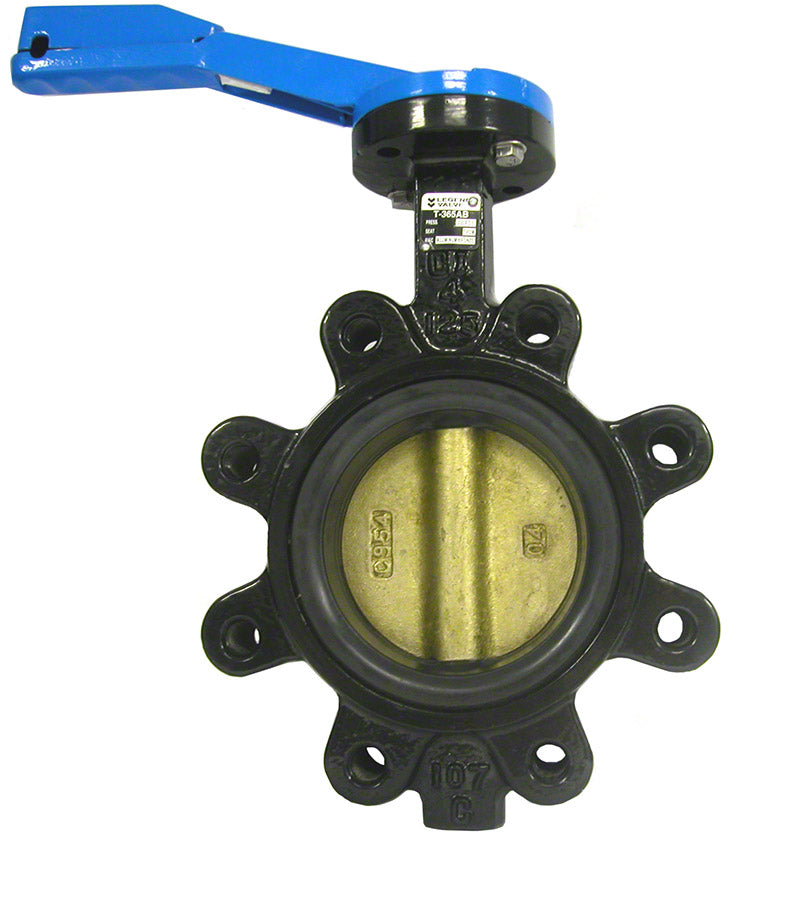 Lug-Type Ductile Iron Lever Butterfly Valve T-365AB - 3 Inch