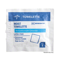 Benzalkonium Antiseptic Wipes Towelette - Each