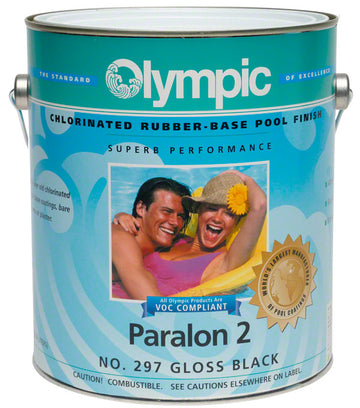 Paralon 2 Pool Paint - Five Gallon - Black
