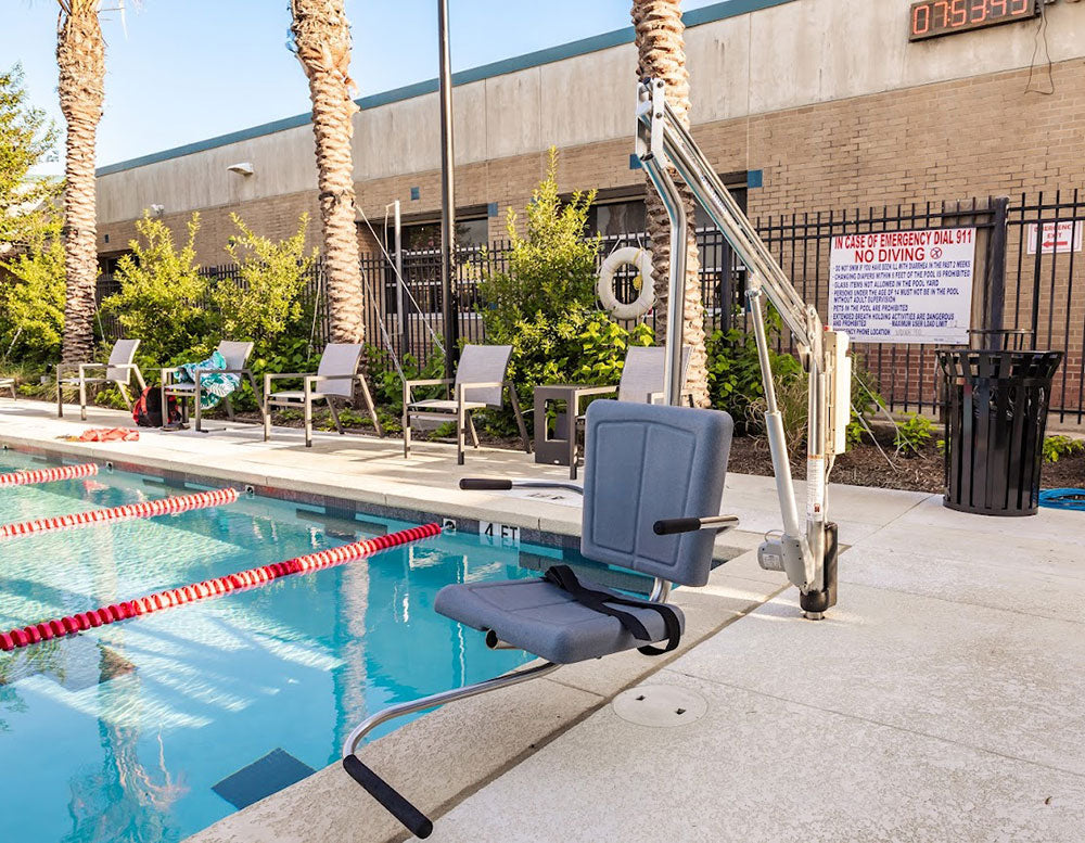 Motion Trek BP400 Pool Lift With Anchor - 400 Pound Capacity
