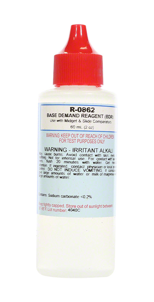 Taylor Base Demand Reagent - 2 Oz. (60 mL) Dropper Bottle - R-0862-C