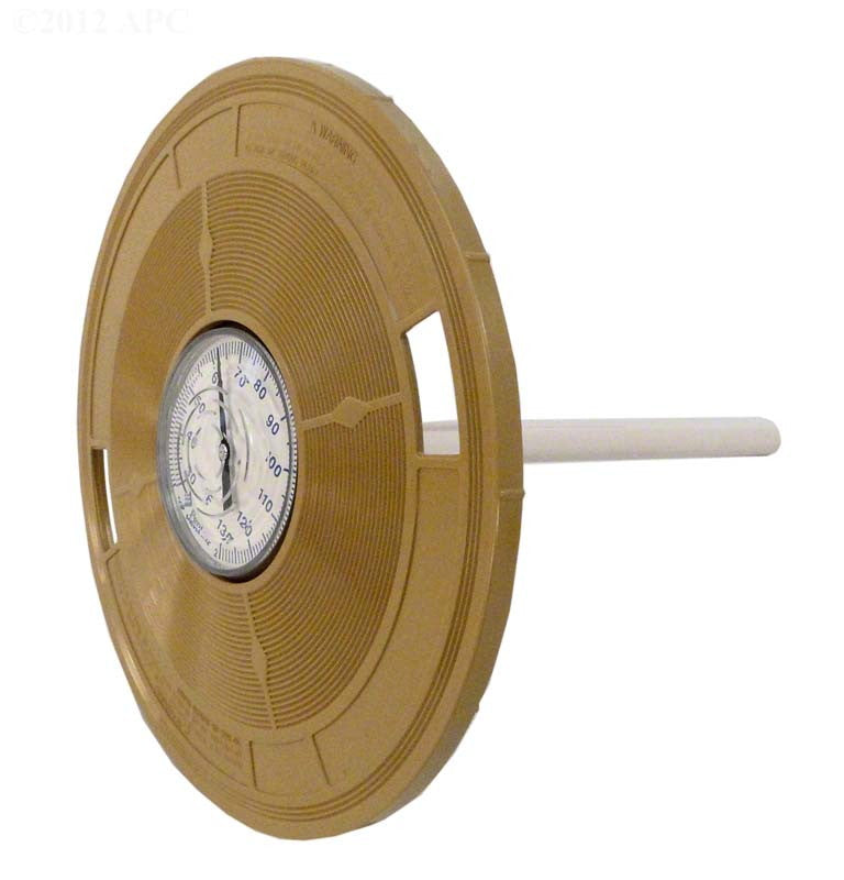 Pentair Skimmer Lid With Thermometer 93/16 Inches Almond L4B
