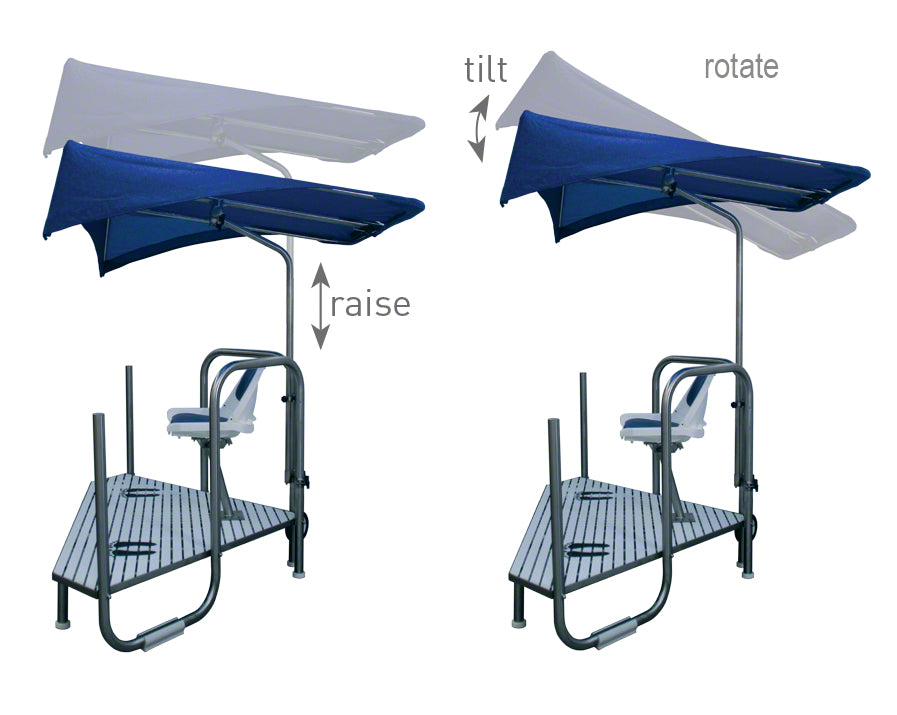 Griff's Vision Series Sun Shade - for Vision Lifeguard Stations