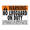 Lifeguard Signs