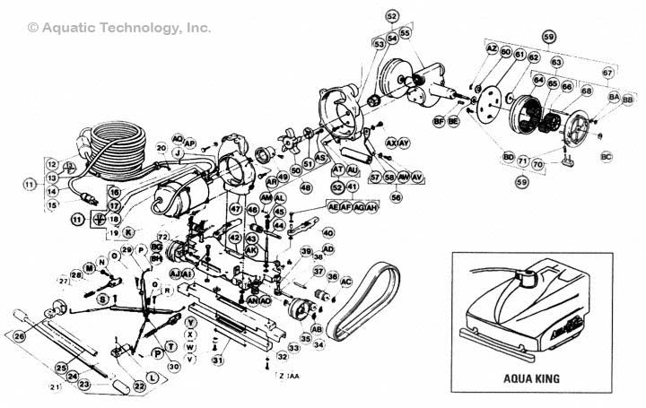 Aqua Vac King Parts