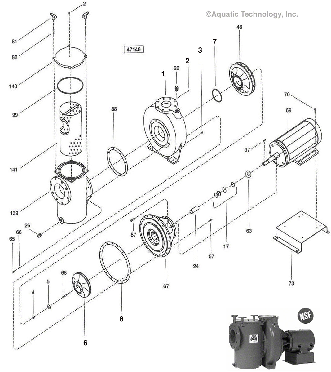 Marlow 4SPC Pump Parts
